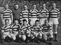Blauw Wit kampioen 1e klasse west 1949/&rsquo;50